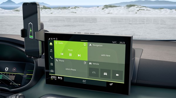 Αξεσουάρ για το Dacia Jogger Stepway - YouClip – ασύρματος (επαγωγικός) φορτιστής smartphone 
