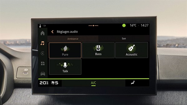 Ηχοσύστημα Arkamys 3D - Dacia Sandero