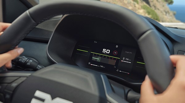 Dacia Sandero Stepway – πίνακας οργάνων