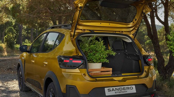 Dacia Sandero Stepway – χώρος αποσκευών
