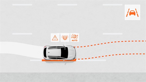 Dacia Sandero Stepway – σύστημα υποβοήθησης διατήρησης λωρίδας
